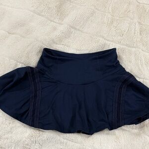 Elegant Navy Blue Women's Skirt